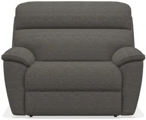 La-Z-Boy Roman La-Z-Time Grey Reclining Chair-And-A-Half