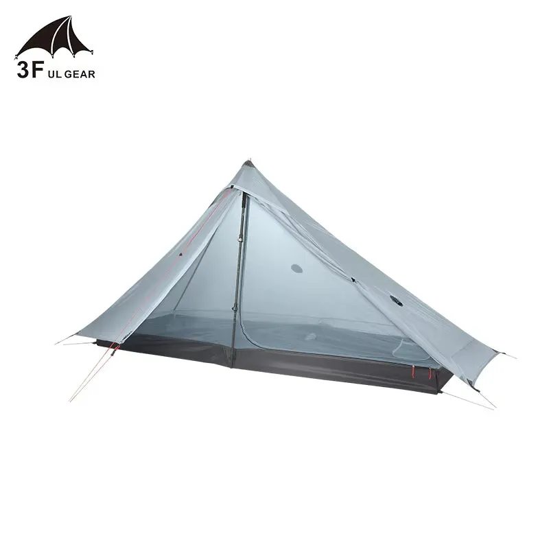 Lanshan 1 Pro Tent Outdoor 1 Person Ultralight Camping Tent 3 Season Professional 20D Silnylon Rodless Tent