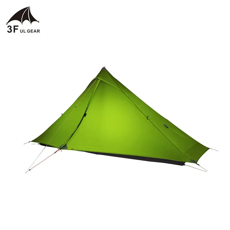 Lanshan 1 Pro Tent Outdoor 1 Person Ultralight Camping Tent 3 Season Professional 20D Silnylon Rodless Tent