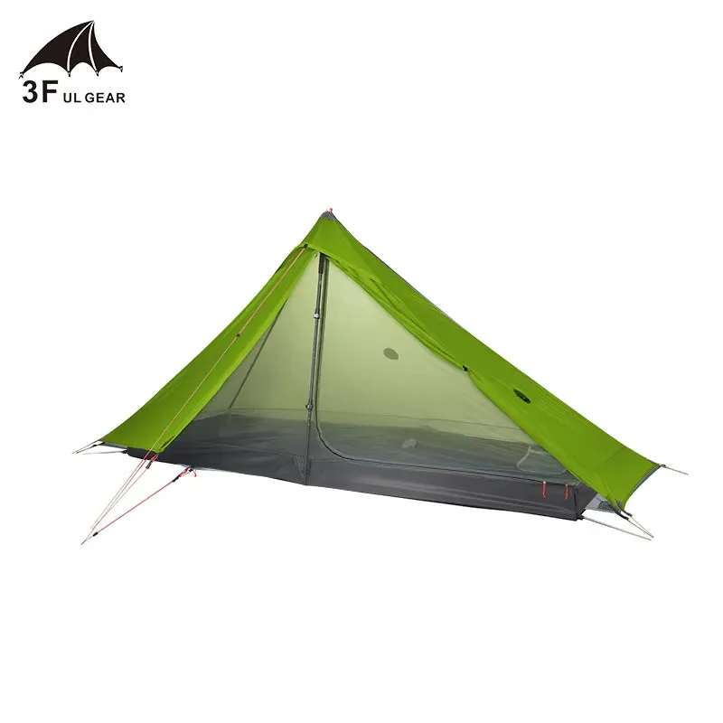 Lanshan 1 Pro Tent Outdoor 1 Person Ultralight Camping Tent 3 Season Professional 20D Silnylon Rodless Tent