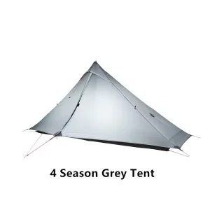 Lanshan 1 Pro Tent Outdoor 1 Person Ultralight Camping Tent 3 Season Professional 20D Silnylon Rodless Tent