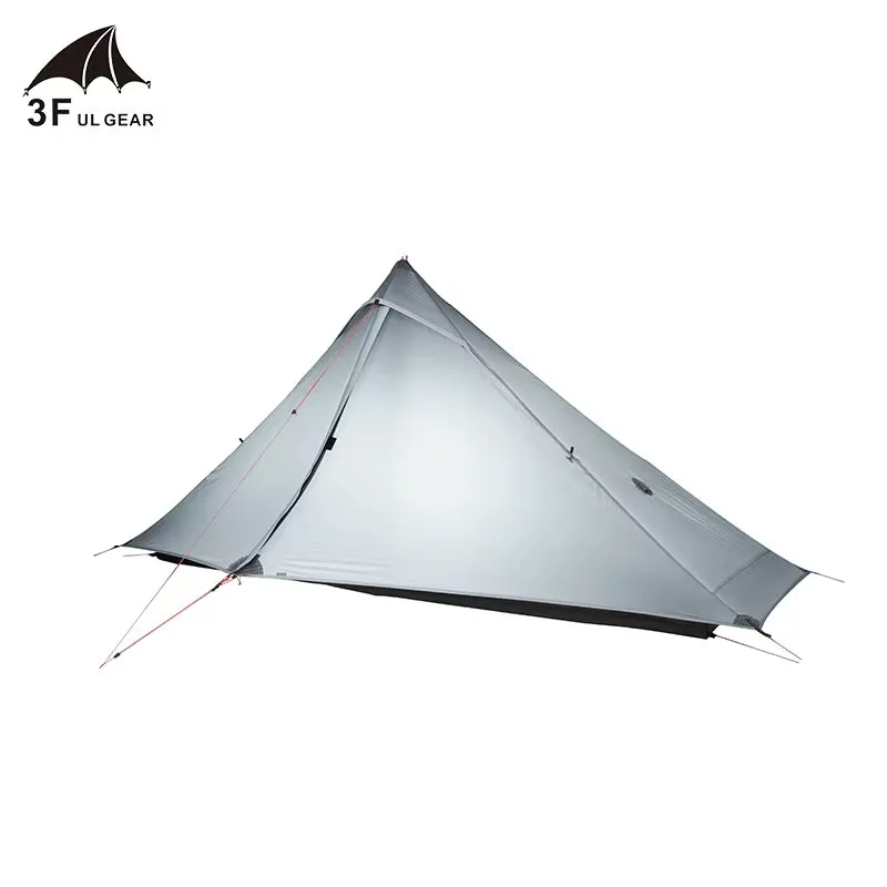 Lanshan 1 Pro Tent Outdoor 1 Person Ultralight Camping Tent 3 Season Professional 20D Silnylon Rodless Tent