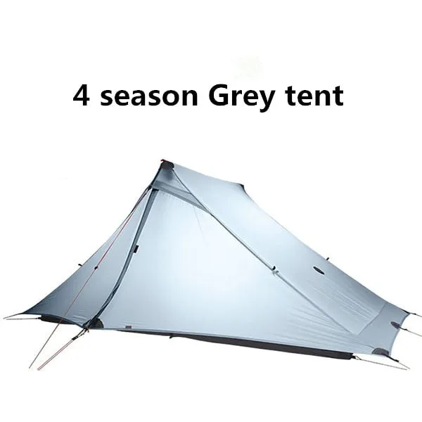 LanShan 2 Pro 2 Person Outdoor Ultralight Tent 3 Season 20D Nylon Both Sides Silicon Tent