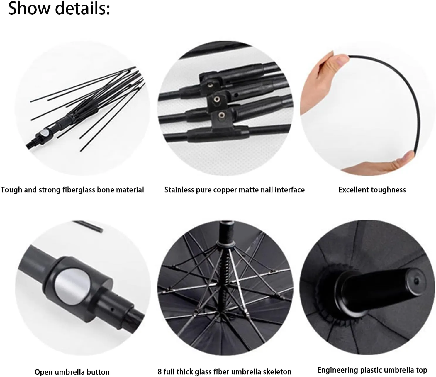 Large Golf Umbrella Windproof 48/54 Inch Windproof Automatic Open Automatic Open Vented Oversized Umbrella for Rain and Wind for Men and Women