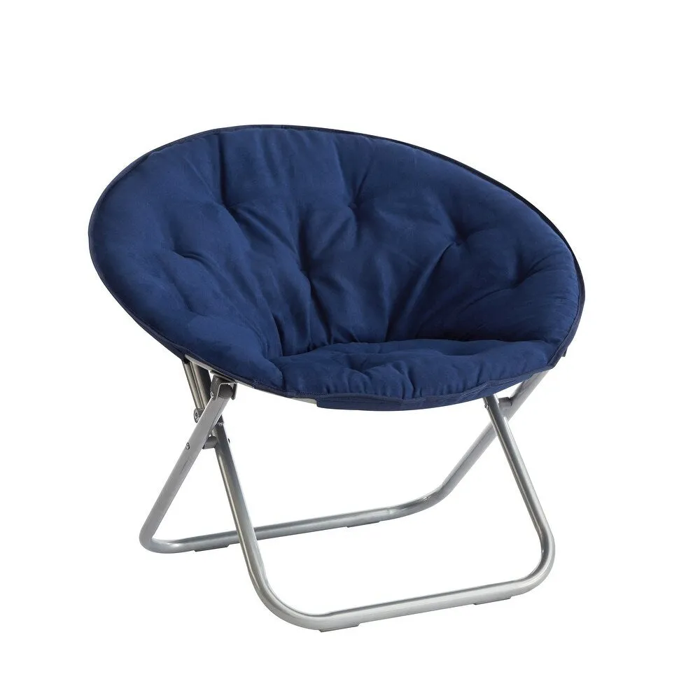 Large Super Soft Microsuede 30" Chair, White