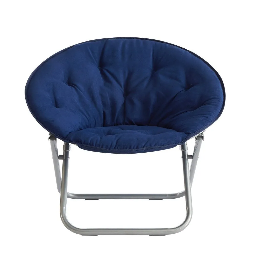 Large Super Soft Microsuede 30" Chair, White