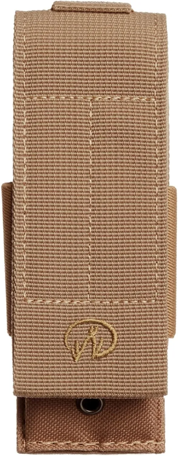 LEATHERMAN, MOLLE Compatible X-Large Nylon Sheath for Multi-Tools, Fits MUT, Surge, and Super Tool 300, Brown