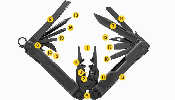Leatherman Multi-Tool Supertool 300 EOD 19 Tools
