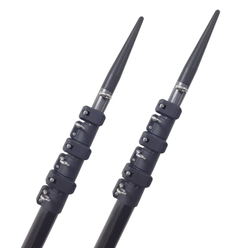 Lee's 16' Telescoping Carbon Fiber Poles f-Sidewinder Mount