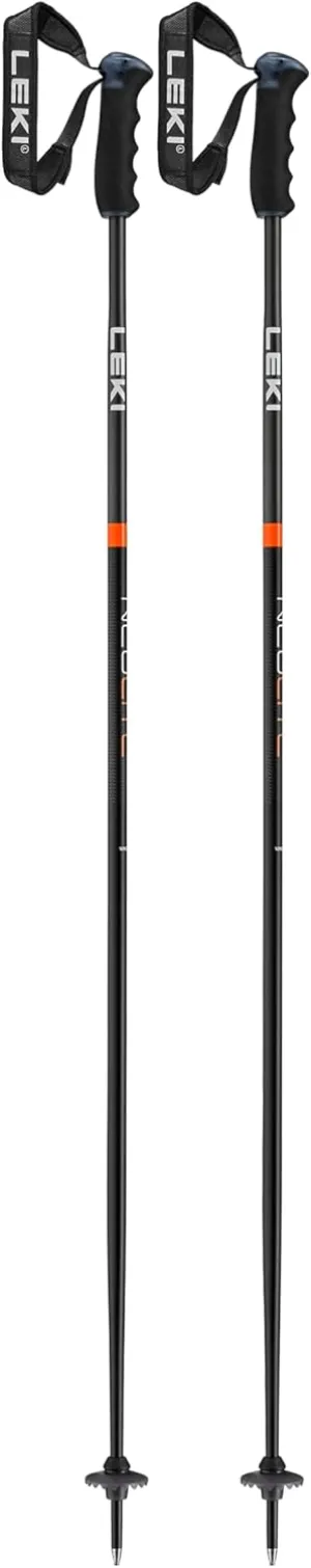 LEKI Neolite Airfoil Lightweight Aluminum Ski Poles for Alpine Skiing