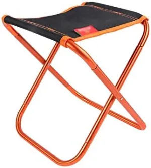 Lightweight Aluminum Alloy Outdoor Folding Fishing Chair - Portable and Foldable for Camping, Picnics, and Fishing Trips
