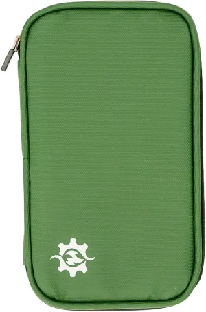 Lumiere & Co. Cycling Wallet Waterproof | Biking Wallet and Cycling Pouch for Jersey | Cycling Phone Wallet for Bicycle with Zipped Pockets (Green, Small)