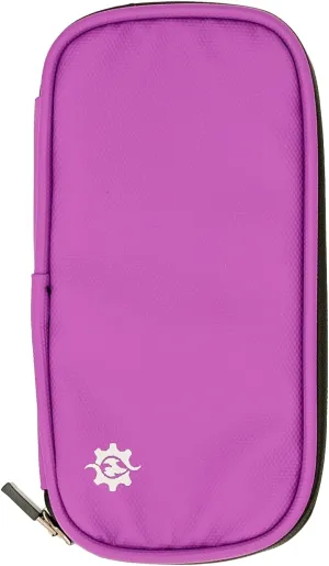 Lumiere & Co. Cycling Wallet Waterproof | Biking Wallet and Cycling Pouch for Jersey | Cycling Phone Wallet for Bicycle with Zipped Pockets (Purple, Small)