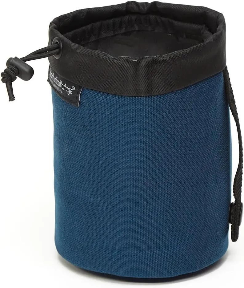 Manhattan Portage Trek Drawstring Pouch – Everyday Carry Lightweight & Durable Travel Pouch (Navy)