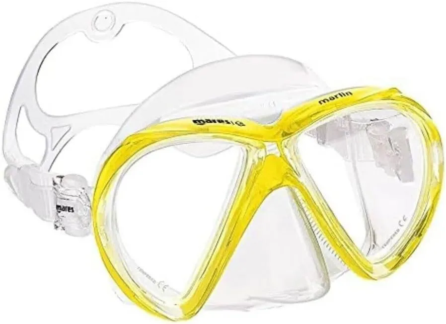 Mares Scuba Diving and Snorkel Mask – Professional Diving Gear – Snorkel Mask Adult with Secure Seal, Snorkeling Gear for Water Adventures, Premium Diving Mask and Scuba Mask for Men and Women