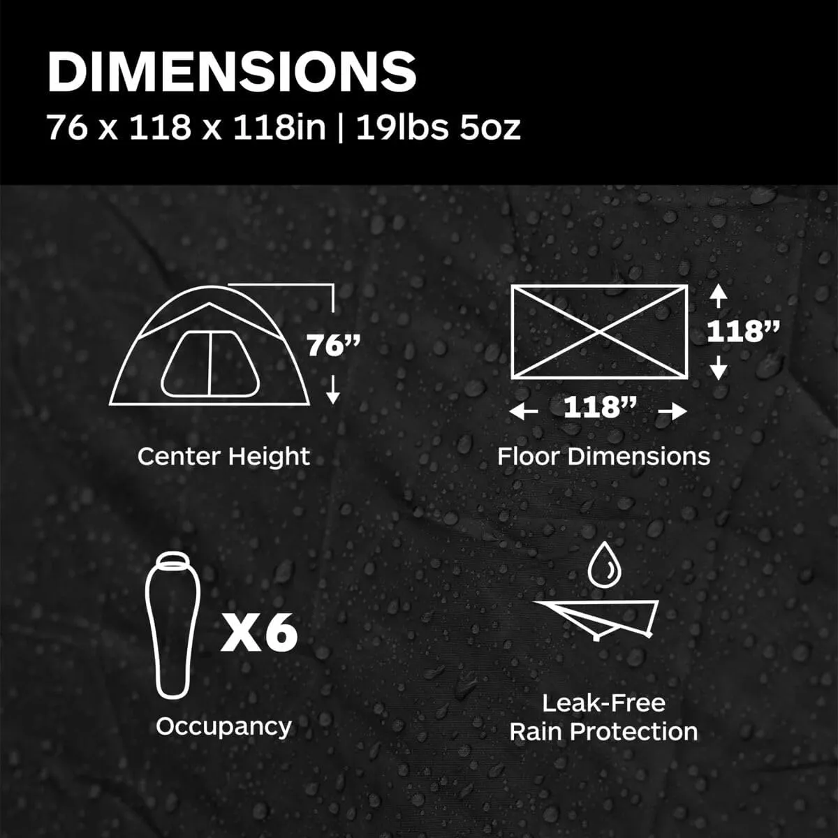 Marmot, Halo Tent: 6-Person 3-Season