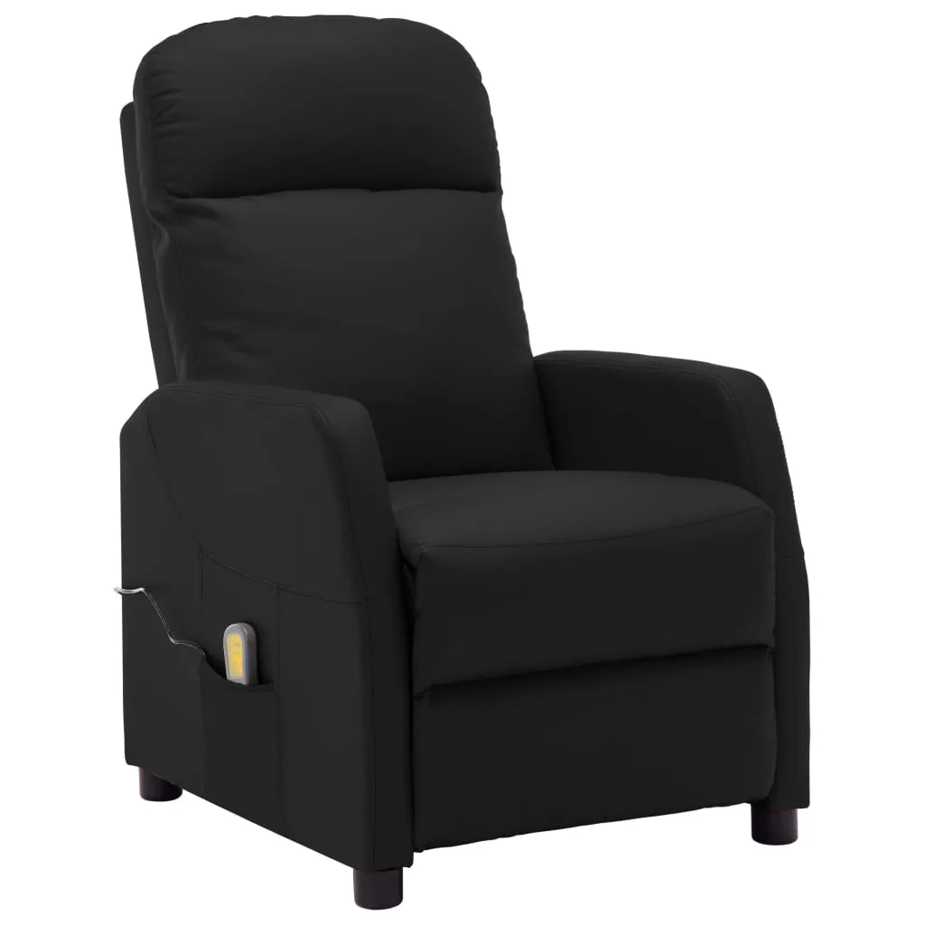 Massage Reclining Chair Leisure Recliner for Home Theater Faux Leather