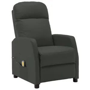 Massage Reclining Chair Leisure Recliner for Home Theater Faux Leather
