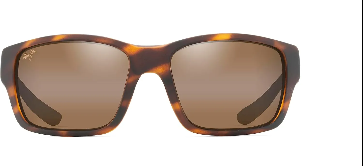 Maui Jim Men's Mangroves Polarized Wrap Sunglasses