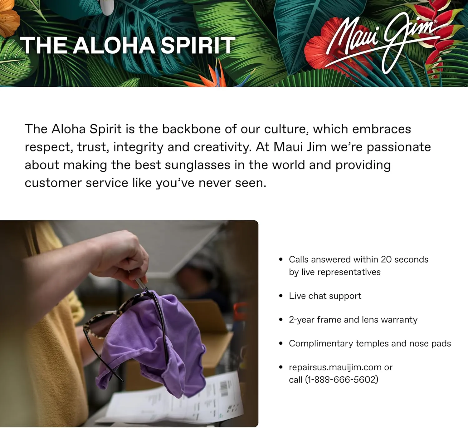 Maui Jim Ohai Rectangular Sunglasses
