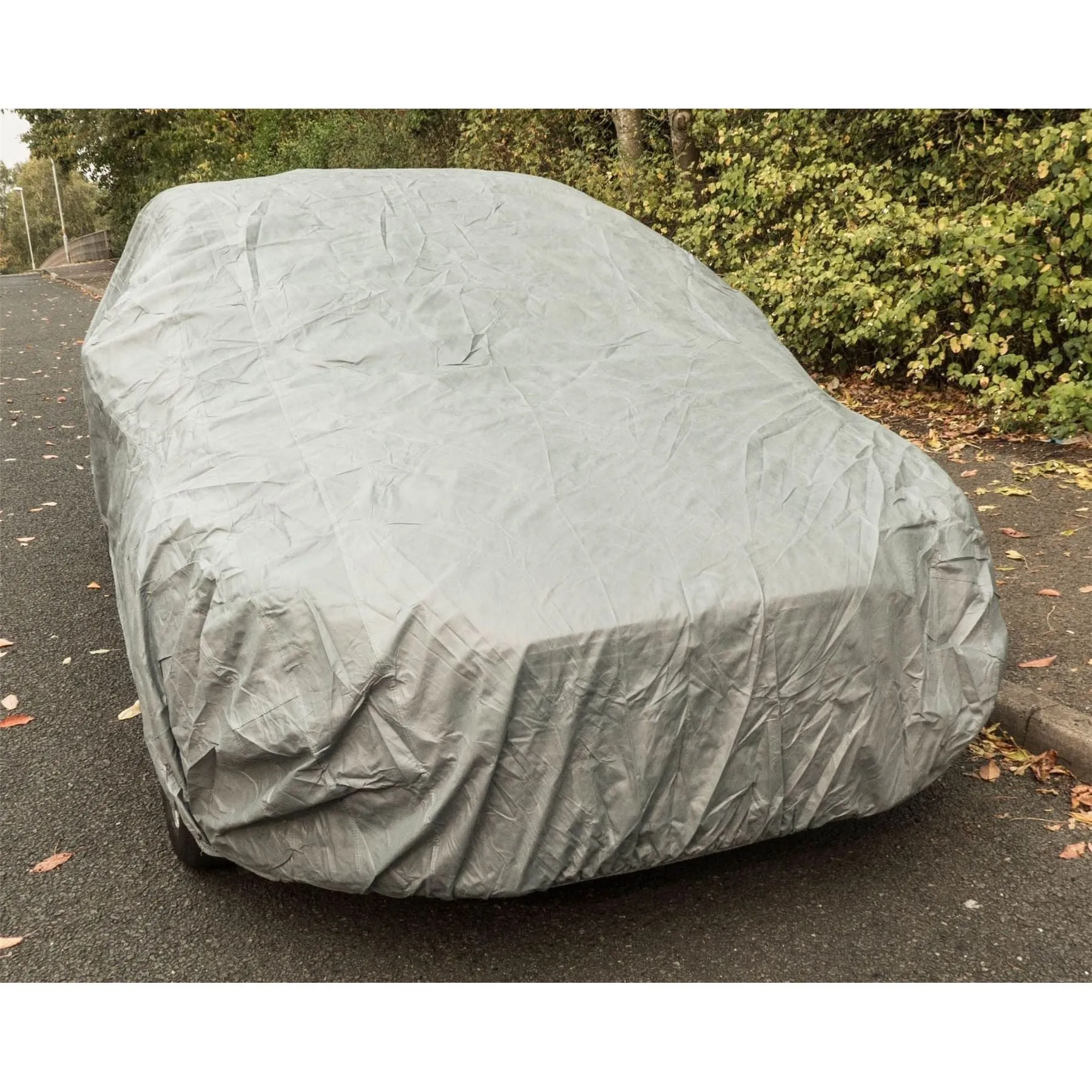 Maypole MP9871 Large Breathable Water Resistant Fabric Car Full Cover UpTo 16ft