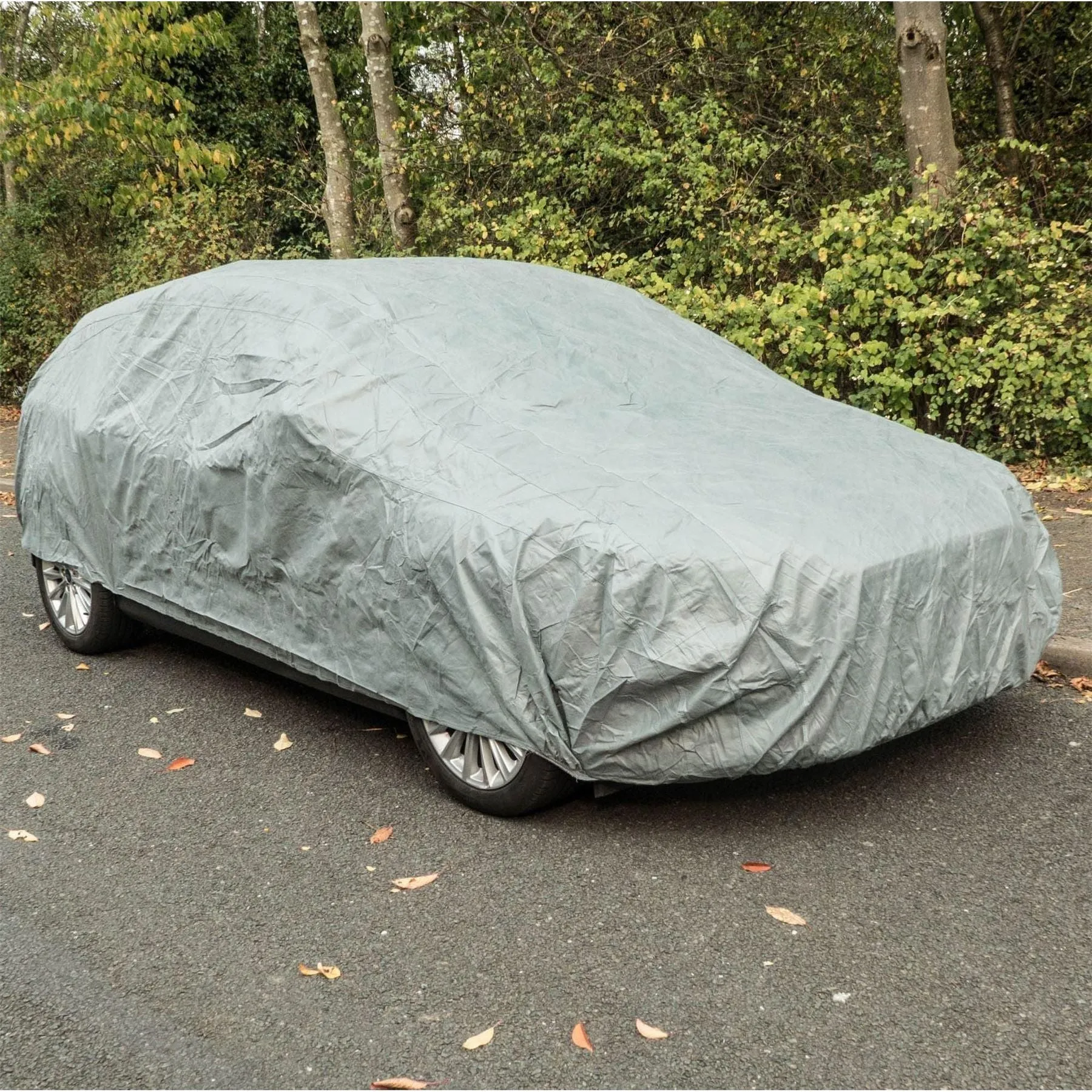 Maypole MP9871 Large Breathable Water Resistant Fabric Car Full Cover UpTo 16ft