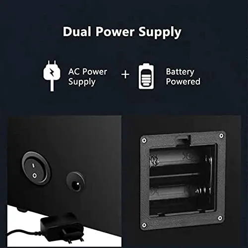 Mechanical Watch Shaker Automatic Watch Winder with LED Light Soft Flexible Watch Pillow AC Adapter and Powered Quiet Motor 4 Rotation Modes
