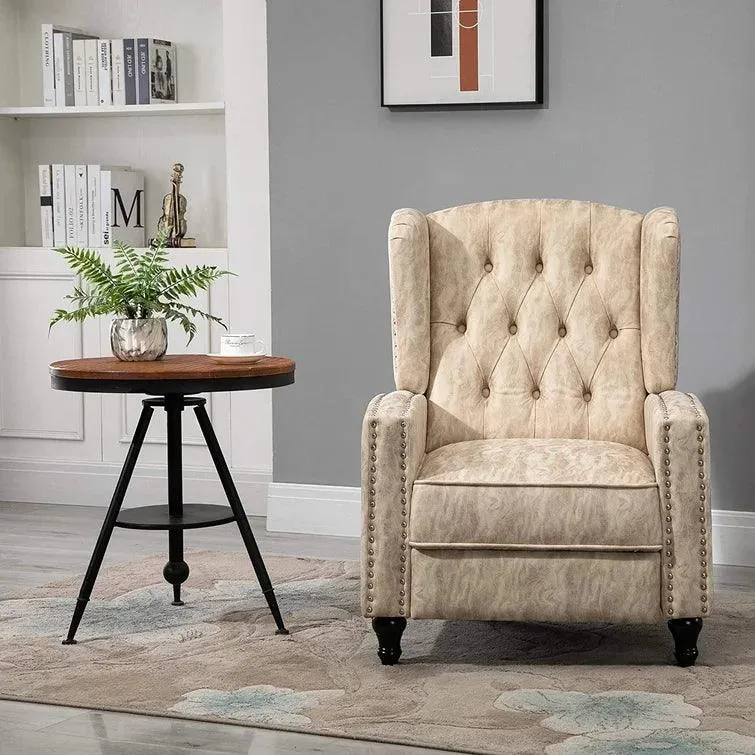 Melcher Upholstered Manual Recliner