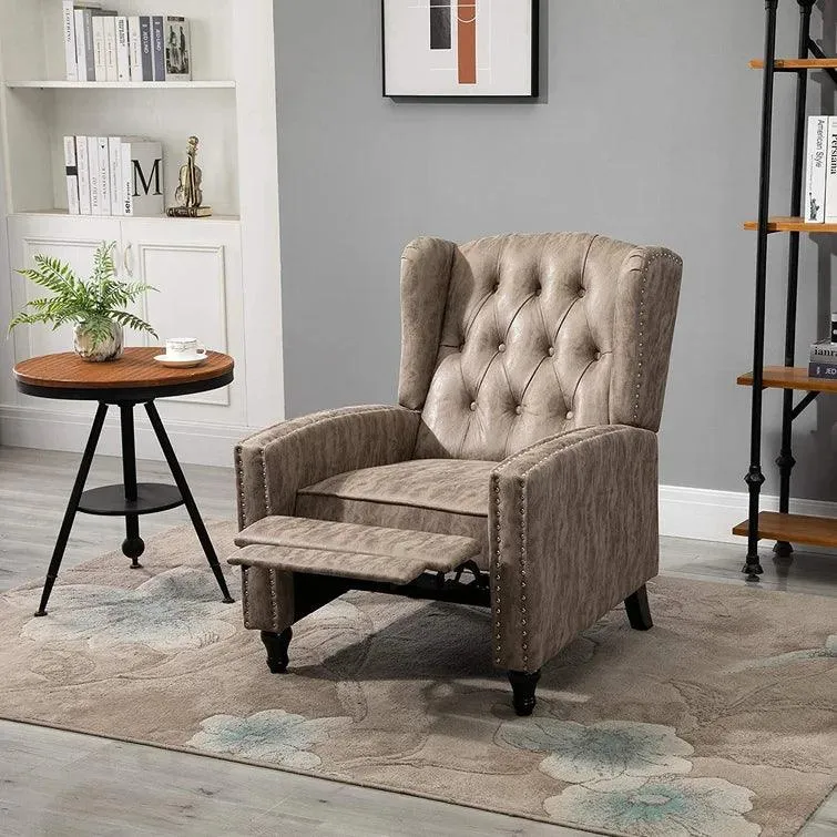 Melcher Upholstered Manual Recliner