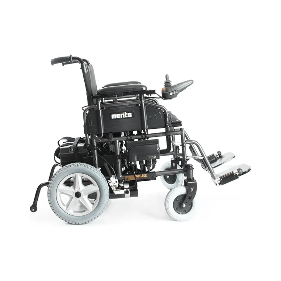 Merits Travel Ease Foldable Power Wheelchair P101