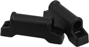 Mikinona Gaming Chair Footrest Slider Parts Recliner Footrest Attachment Parts Plastic Sliders Replacement Easy to Install