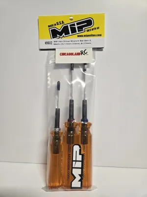 MIP 9602 Hex Driver Wrench SET Gen 2 Metric 1.5mm 2.0mm 2.5mm 9602 ARRMA RC TRUCK TOOLS INCLUDES CHICAGOLAND RC COUPON FORMERLY 9502