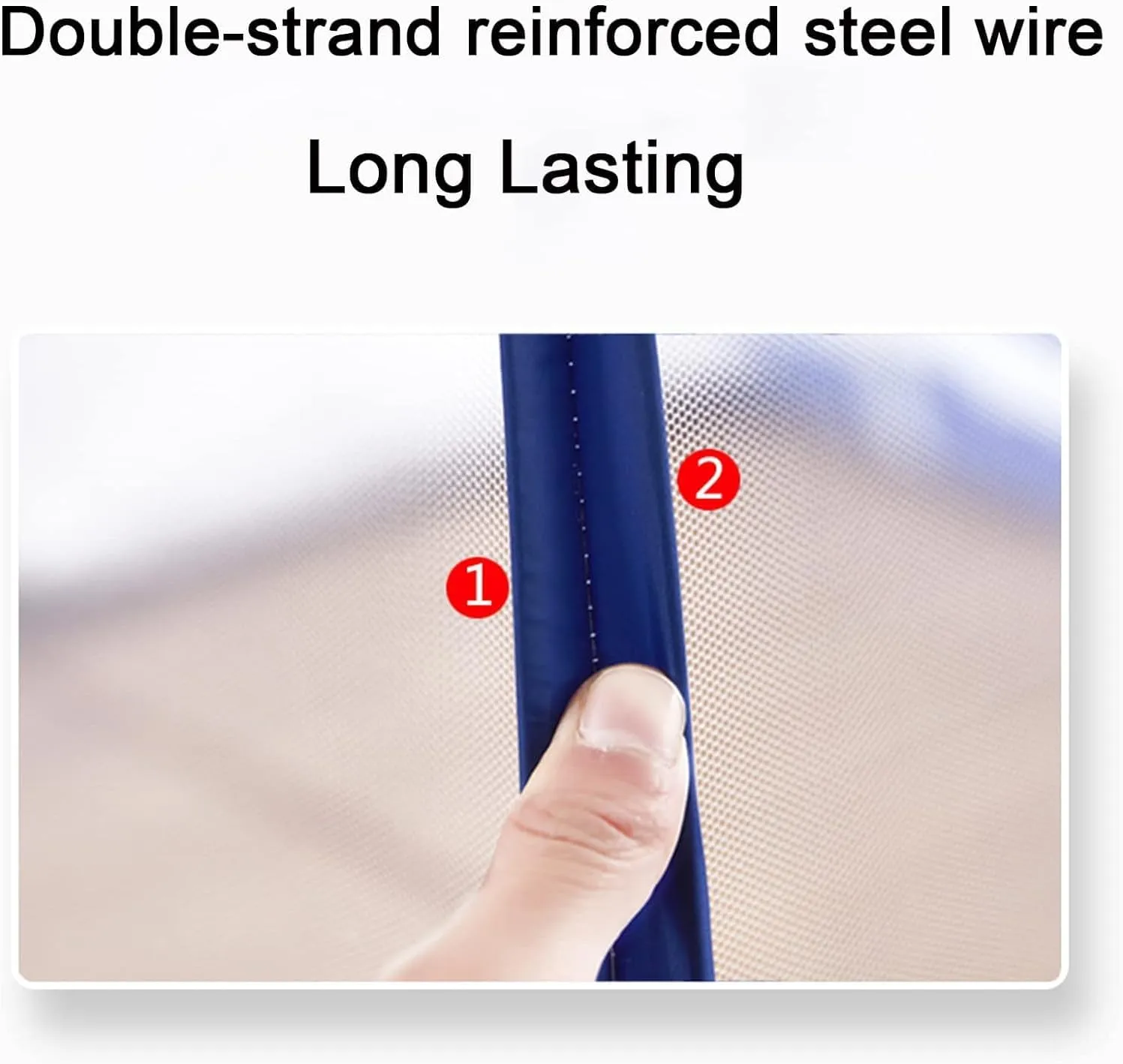 Mosquito Net Tent,Foldable Mosquito Net Bed Canopy,Portable Double Door Mosquito Net,Camping Tent Netting(1.8 * 2.0m)