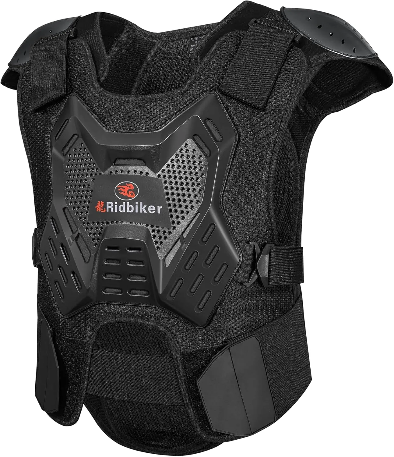 Motorcycle Armor Vest for Men, Dirt Bike Gear Body Armor Vest Chest Protector Motocross Gear, Motorcycle Riding Protective Gear for Off-Road Racing Cycling Skiing