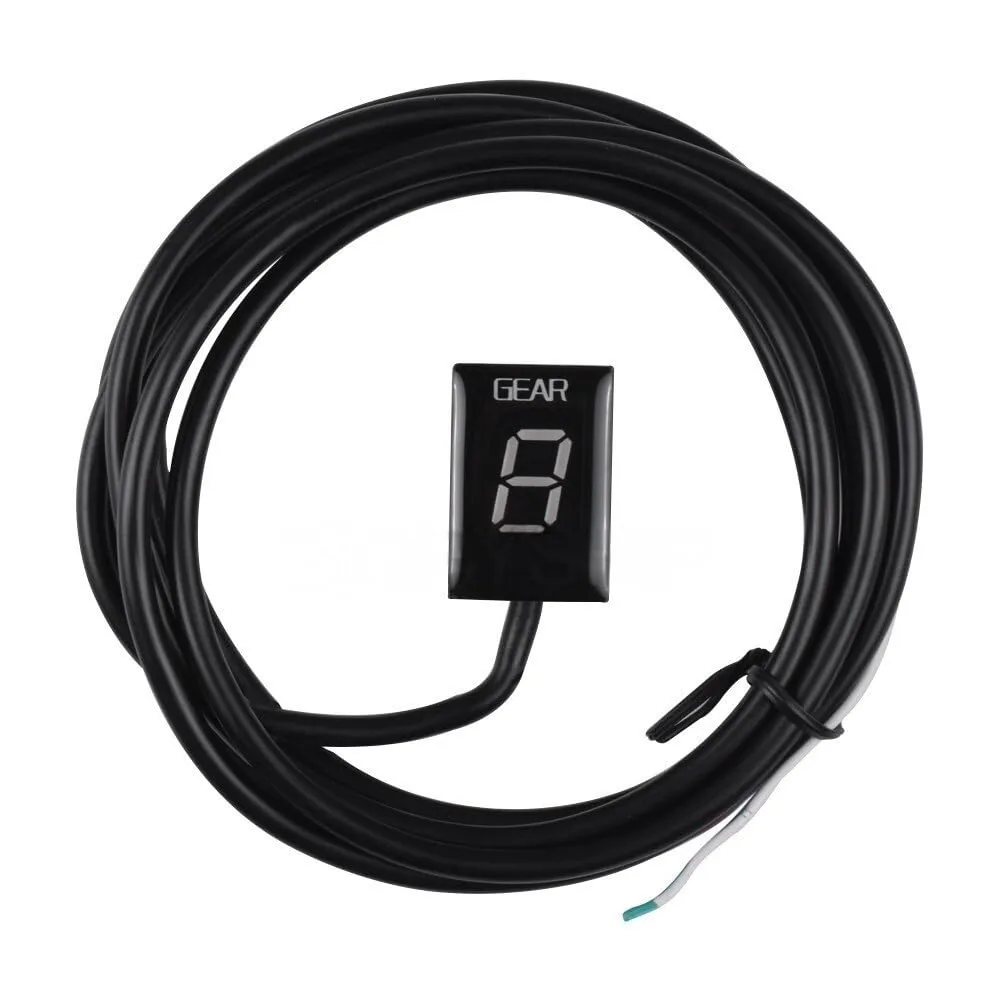 Motorcycle Gear Indicator for Daelim All with Digital Trip/ODO All Years Motorcycle Gear Indicator 1-6 Level Digital Gear Meter