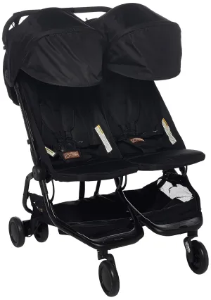 Mountain Buggy Nano Duo Buggy, Black