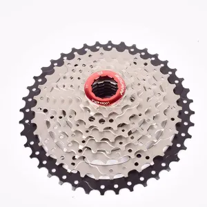 MTB Cassette 8 Speed Cassette 11-32T 11-36T 11-40T 11-42T Bicycle Cassette Wide Ratio Bike Cassette Sprocket Compatible with Shimano Ultegra xt Sunrace Sram(Except XD) (8 Speed 11-40T)