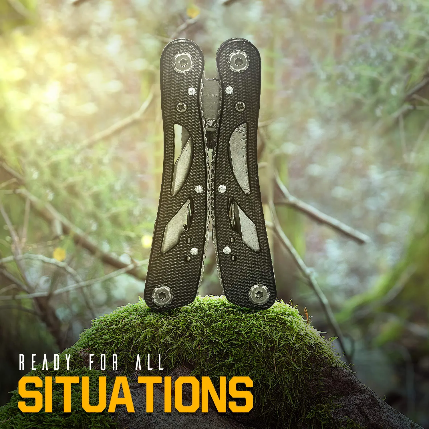 Multi Tool Survival Gear Kit
