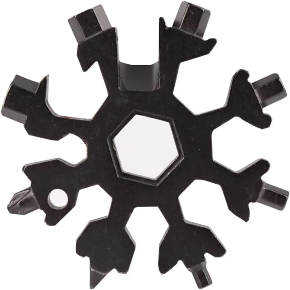 multi tool,Snowflake Multi Tool，Snowflake Multitool,Screwdriver Spanner,Snowflake Multitool Snowflake Wrench Tool Outdoor Multitool Spanner Hex Wrench Hiking Camping Gear Bicycle Portable Ou