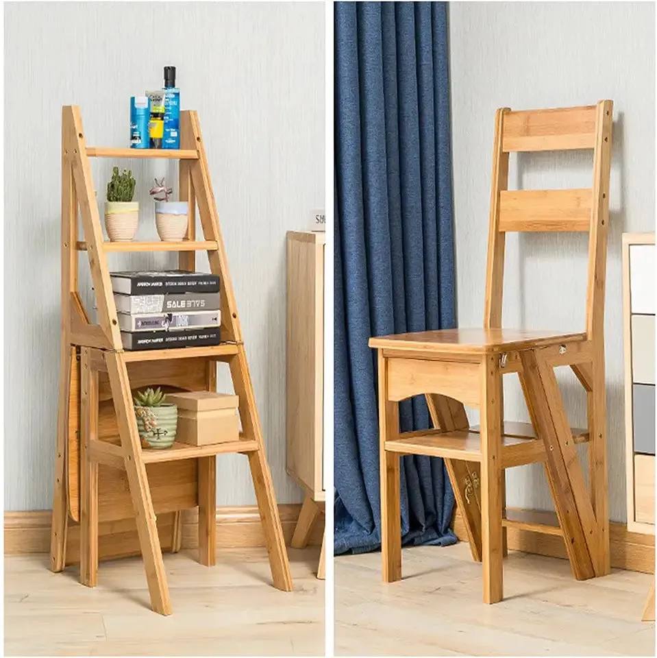 Multifunction Foldable Chair Ladder