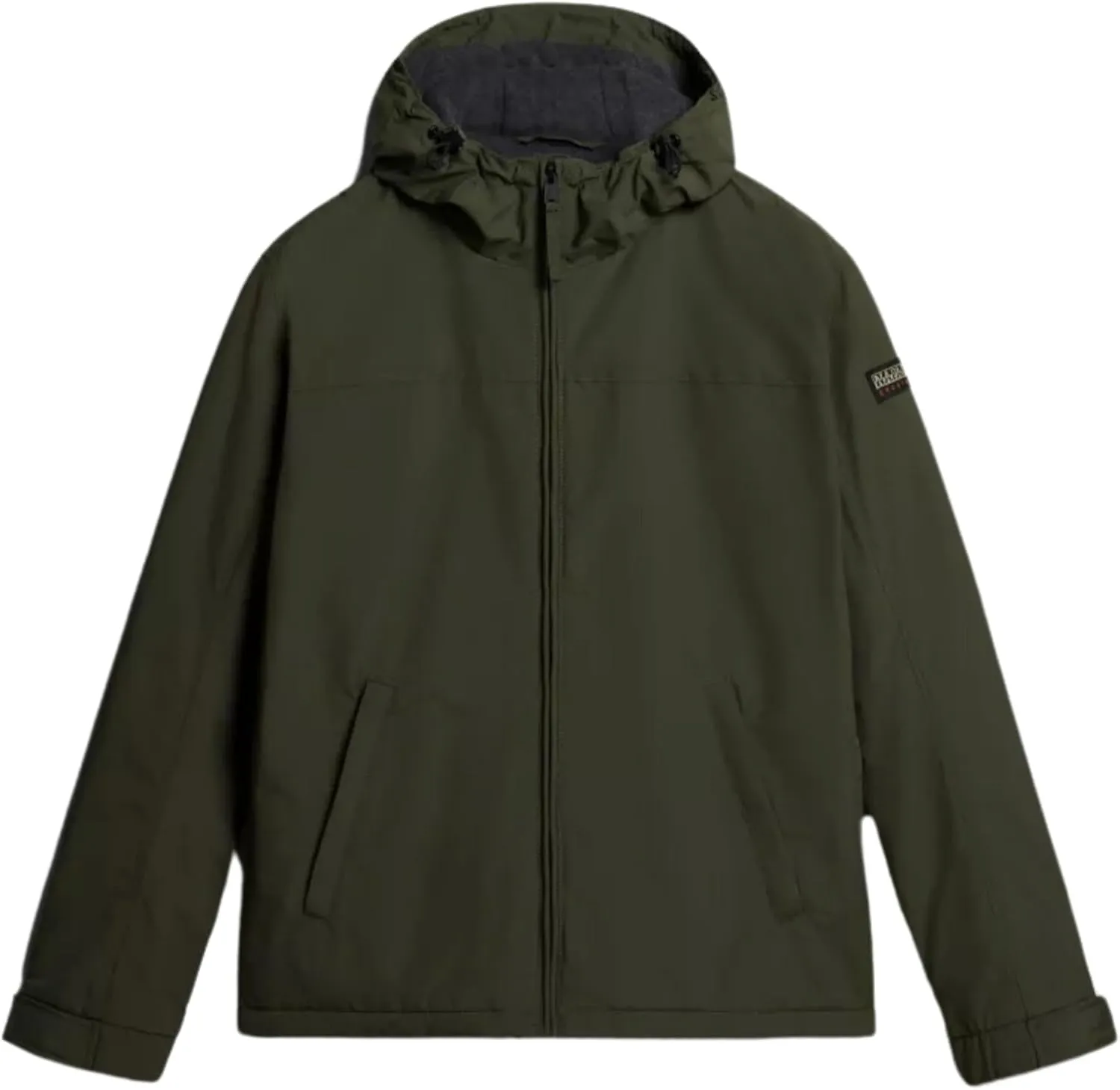 Napapijri Jacket Shelter Wint Jacket Man Polyester Military Green Xxl Eu