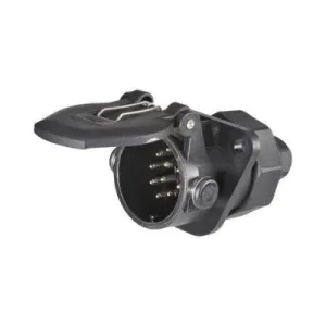 Narva Euro Round Plastic Trailer Socket  24V 15 Pin Heavy-Duty