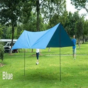 Naturehike 215 x 215cm 3-4 Person Tent Mat Oxford Tent Ground Cloth Shade Canopy with Pouch Blue