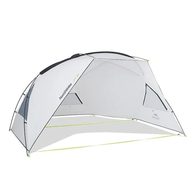 Naturehike Gnie Beach Tarp With Poles Outdoor Camping Tent Sun Shelter Awning