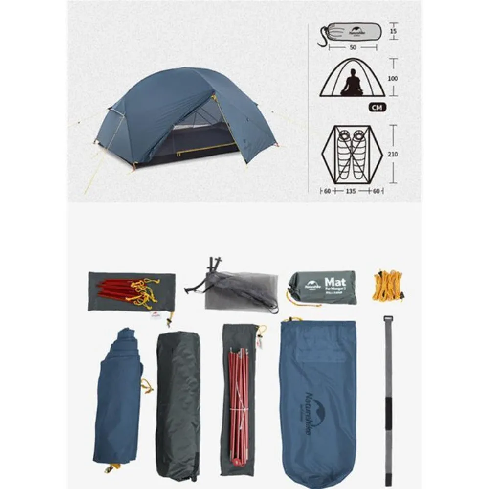 Naturehike - Mongar Ultralight 2 Man Tent
