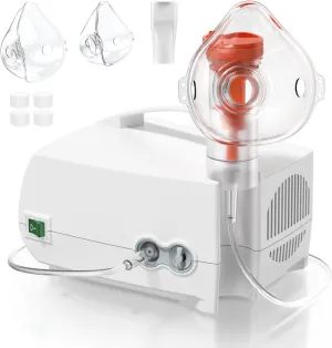 Nebulizer Machine - Home Nebulizer for Adults and Kids, Nebulizer Machine with Tubing, Mouthpiece and Masks for Adults and Kids OWAREY