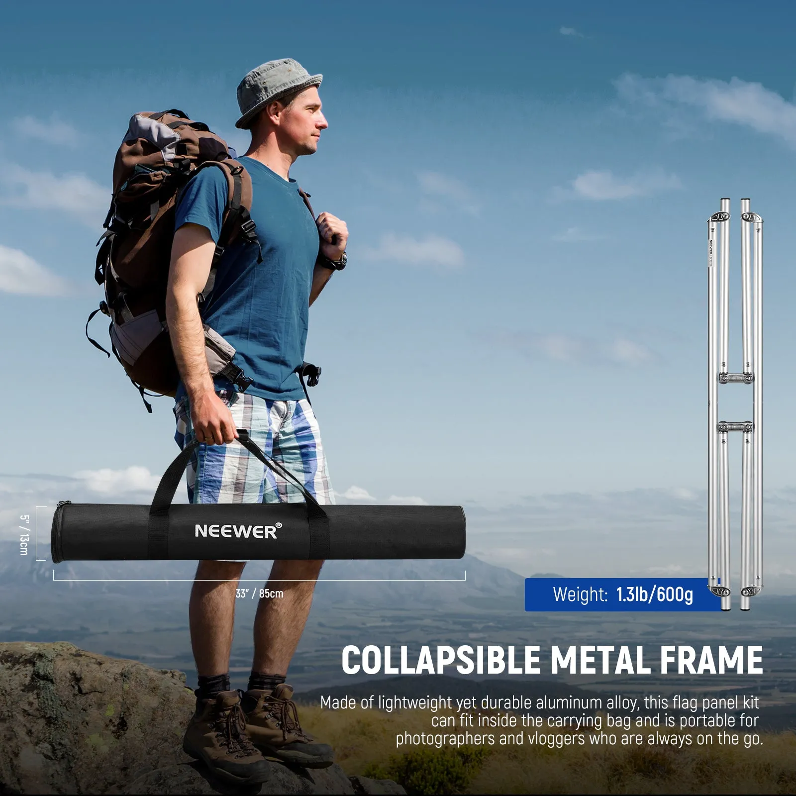 NEEWER SF7575F Collapsible Photography Reflector