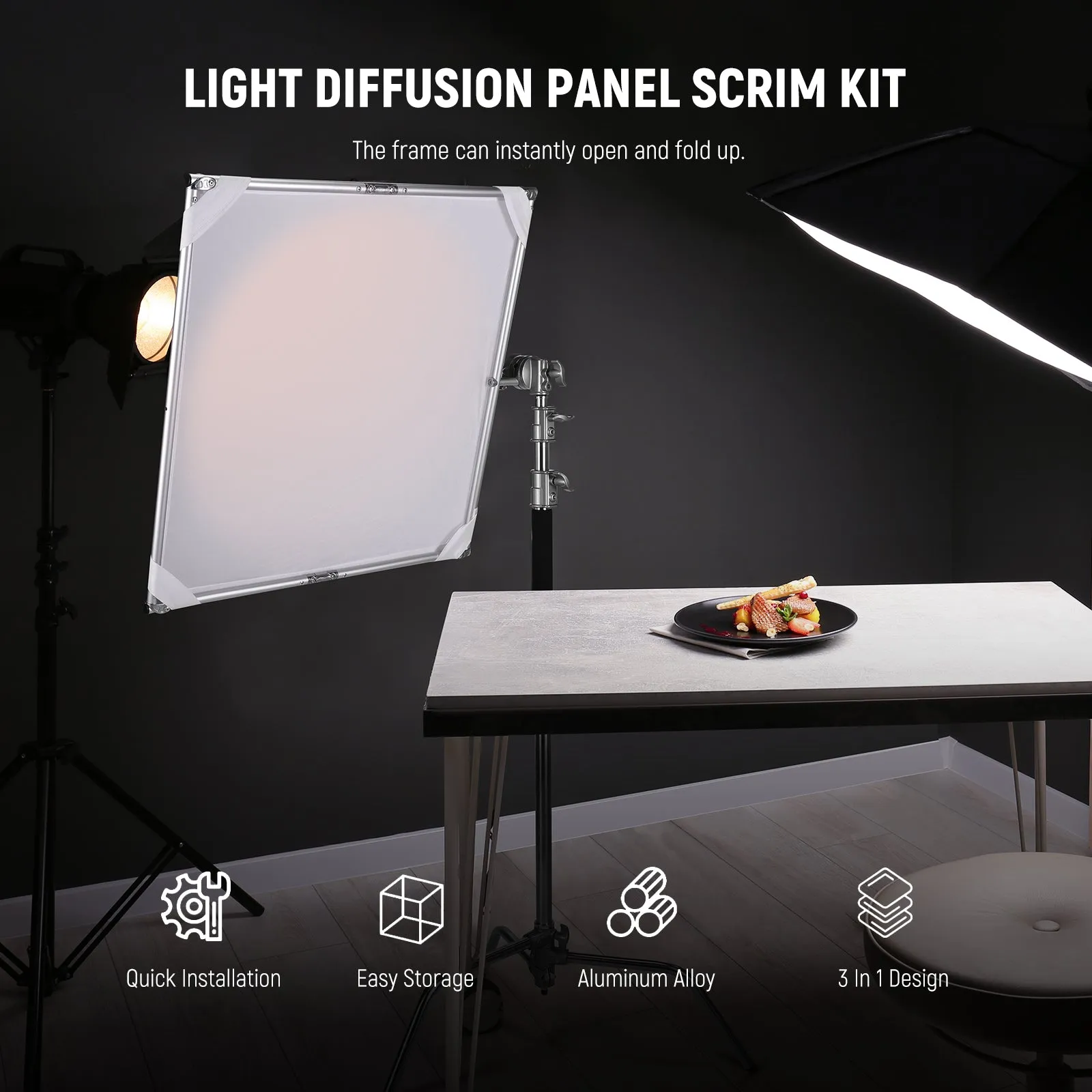 NEEWER SF7575F Collapsible Photography Reflector