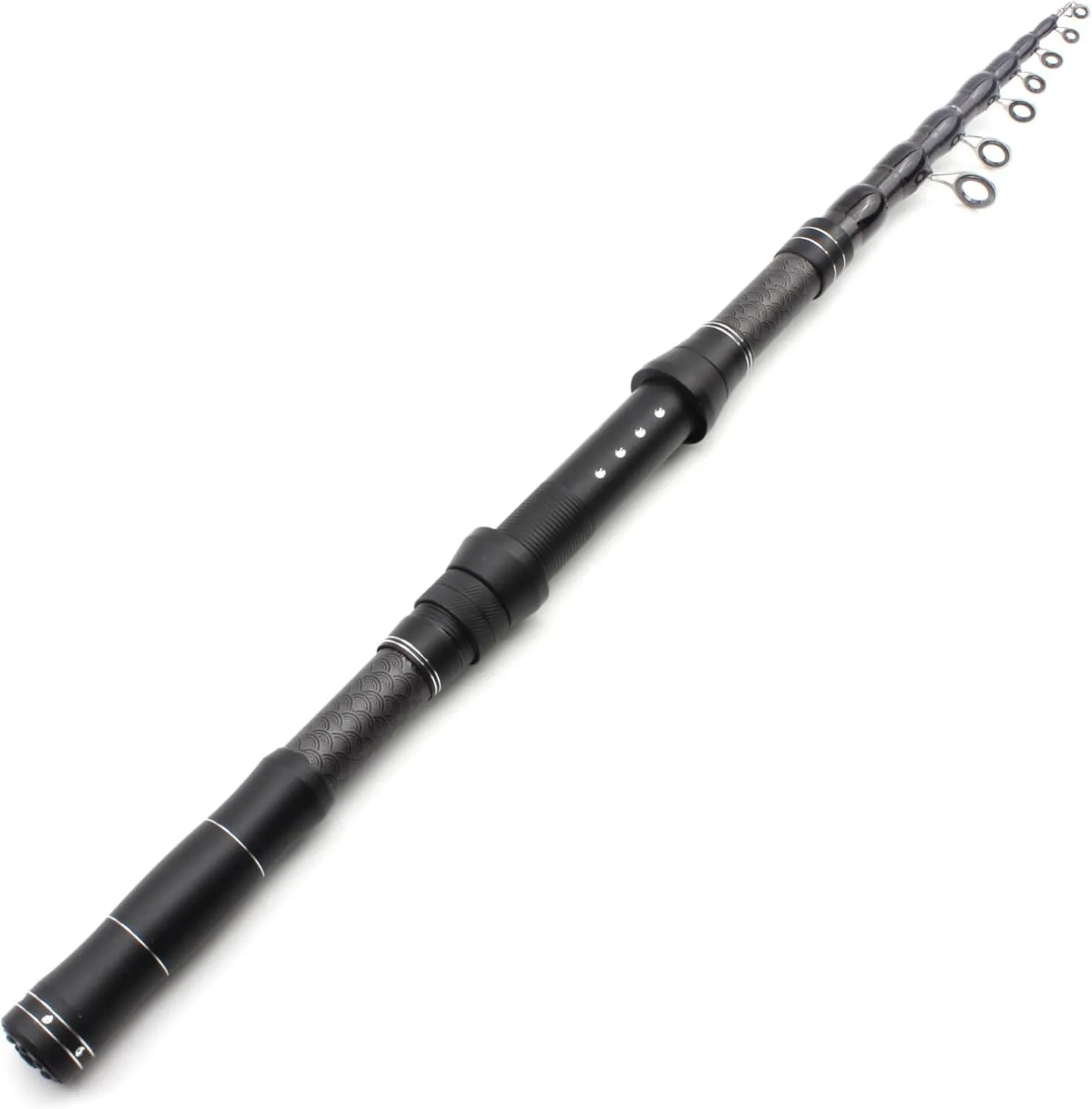 New 2.1M Multifunction Spinning Rod Carbon Fishing Fish Pole Telescopic Travel Fishing Rod ultrashort Fishing Tackle
