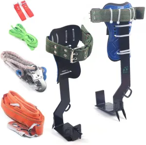 New Mountaineering Nail Set Outdoor Gymnastics Fixed Rope Hanging Nail Mountaineering Tree Tool Sturdy Safety Belt Design Cantilever Rope Equipment Set can Support 100 Kilograms